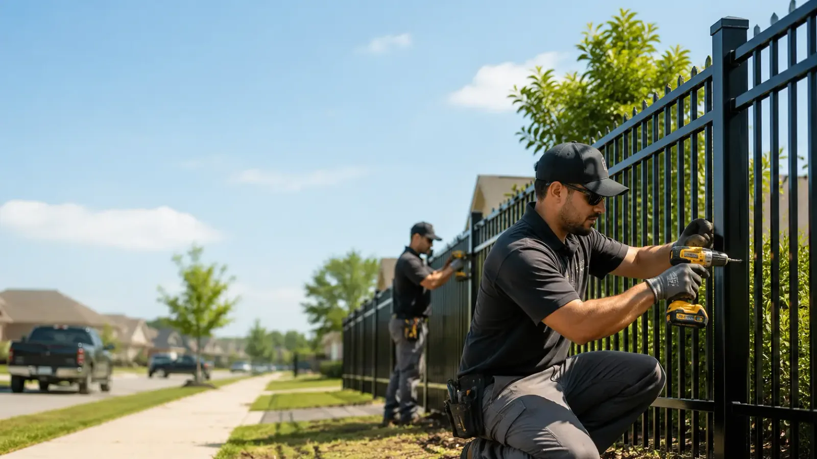 Metal Fence Installation in Cumberland, WI